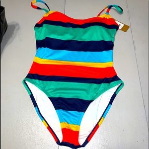 SPERRY One Piece Bathing Suit size Large NWT